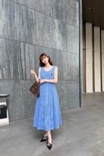 Sleeveless Midi Dress - Image 7