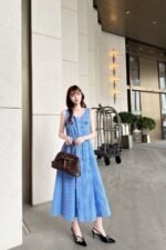 Sleeveless Midi Dress - Image 4