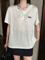 Lace Hooded Tee - Image 3
