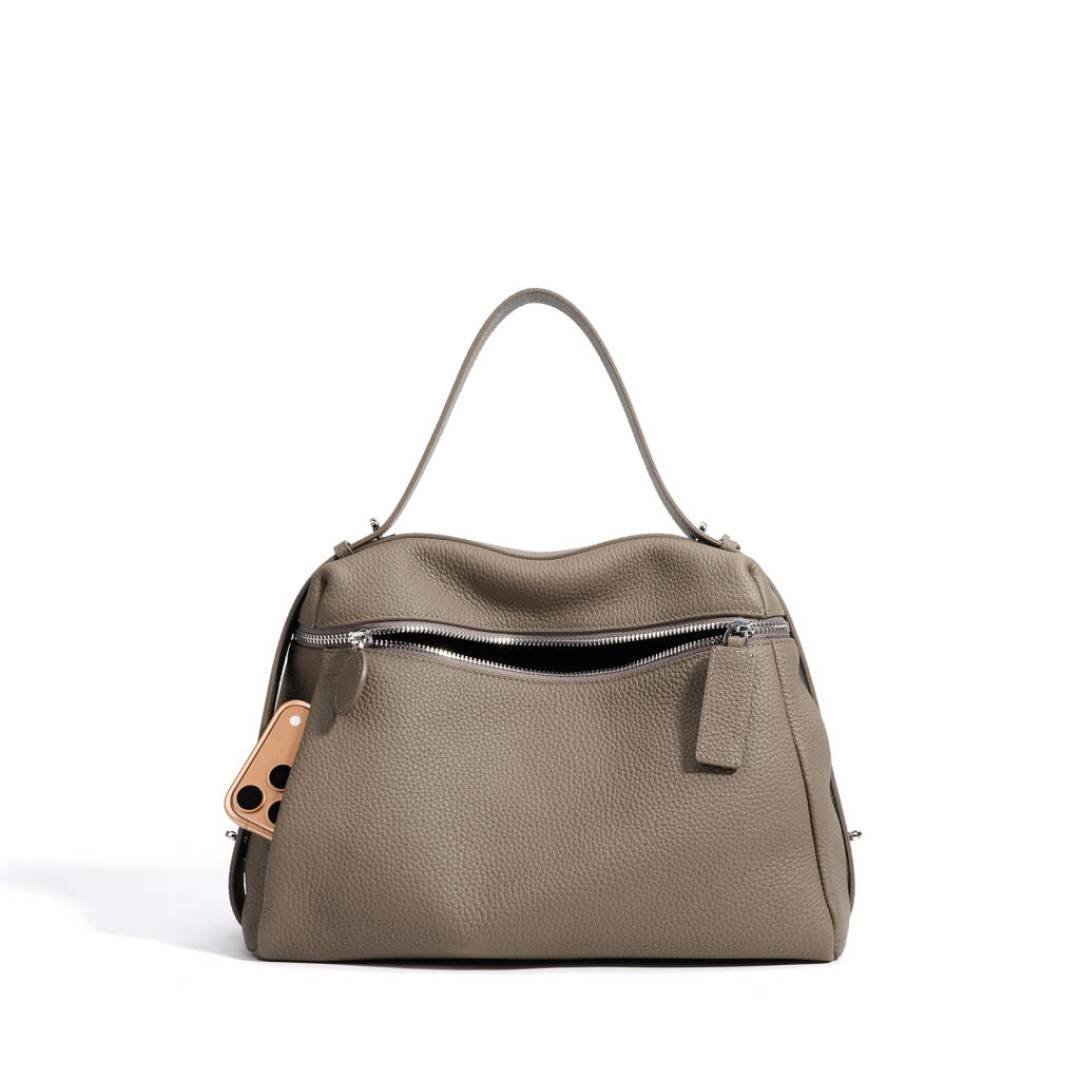 wsxc1784760708772_0 Leather Shoulder Tote - Image 1