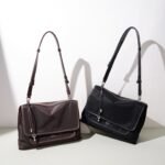 Nylon Leather Messenger