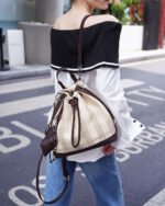Canvas Drawstring Backpack - Image 5