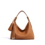 Slouchy Leather Hobo - Image 5