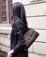 Leather Flap Shoulder Bag - Image 2