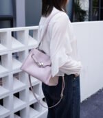 Elegant Structured Shoulder Bag - Image 2