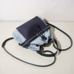 Denim Leather Backpack - Image 7
