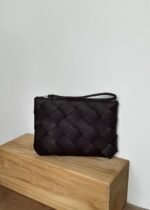 Litchi Woven Clutch Large - Image 6