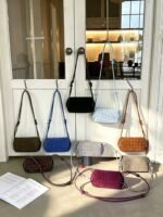 Suede Camera Bag