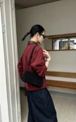 Suede Camera Bag - Image 4