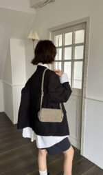 Suede Camera Bag - Image 5