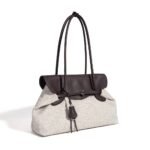 Canvas Leather Tote - Image 6