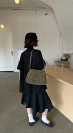 Suede Slouch Bag - Image 6