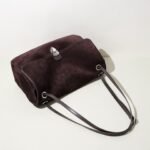 Suede Flap Shoulder Bag - Image 5
