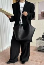 Suede Chain Shoulder Bag - Image 3